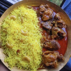 Basanti Pulao (Turmeric Festive Rice)