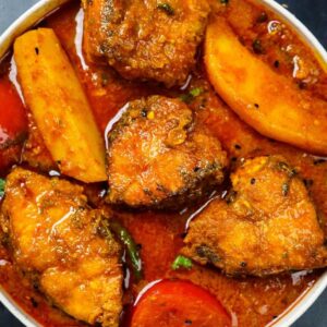 Macher Jhol (Classic Potato & Fish Curry)