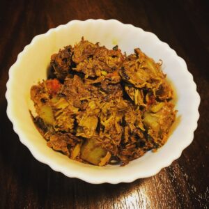 Mochar Ghonto (Banana Flower Curry)